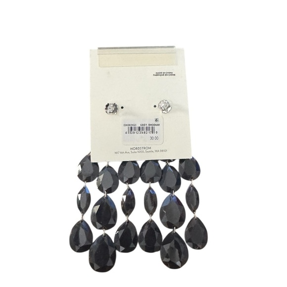 Open Edit Chandelier Dangle Earrings - Picture 2 of 2